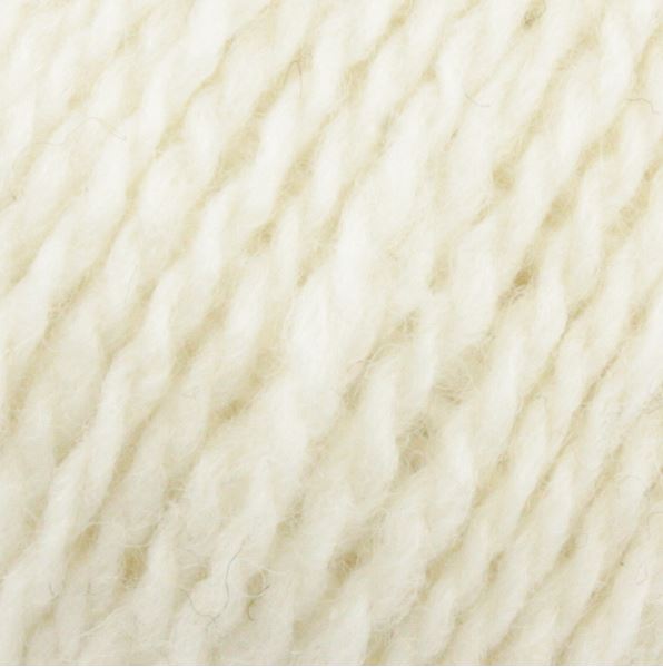 Jamieson's of Shetland Heather Aran Yarn - Natural White (Color #104)