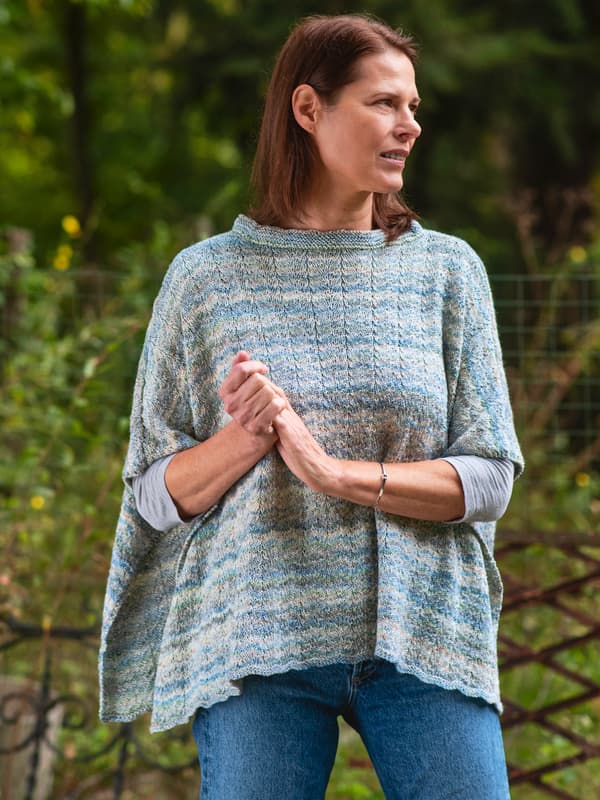 A Berroco Spree Pattern - Navette Poncho (PDF)