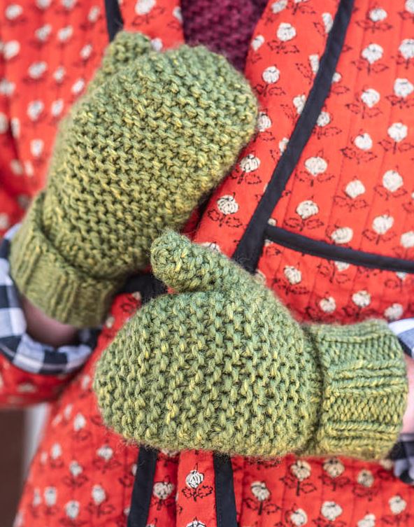 A Berroco Lanas Quick Pattern - Neala Scarf & Mittens (PDF)