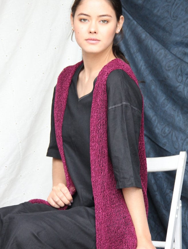 A Noro Asaginu Pattern - Niko Vest (PDF)