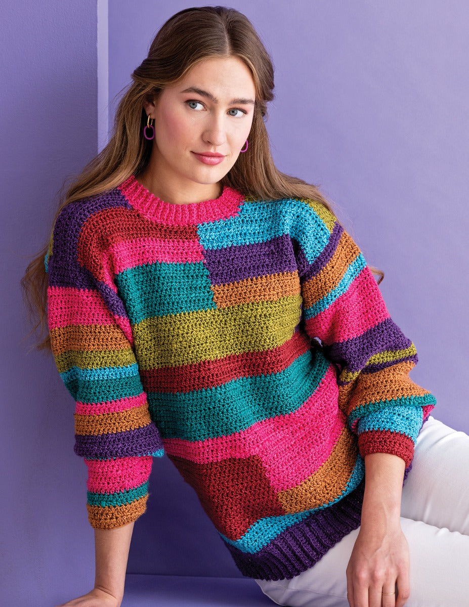 A Noro Kashirukuru Crochet Pattern - Tetris (PDF File)