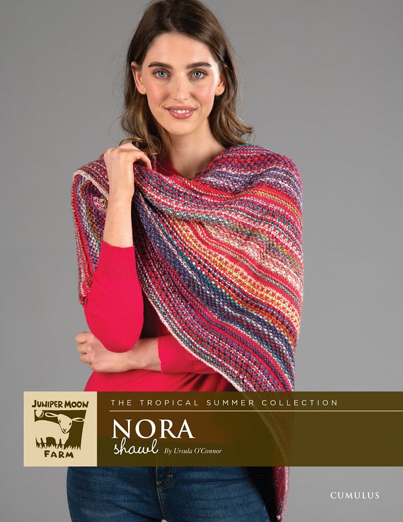 A Juniper Moon Farms Cumulus Pattern - Nora Shawl (PDF)