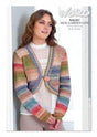 A Noro Silk Garden Lite Pattern - Curved Jacket NSL017 (PDF File) download at little knits