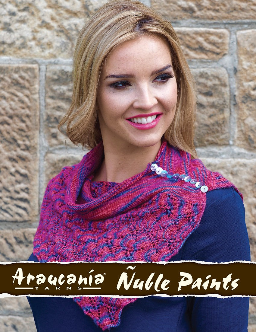 A Nuble Pattern - Jeni Wrap (PDF) -  FREE WITH ORDERS OF 6 SKEINS OF NUBLE (ONE FREE PATTERN PER ORDER)