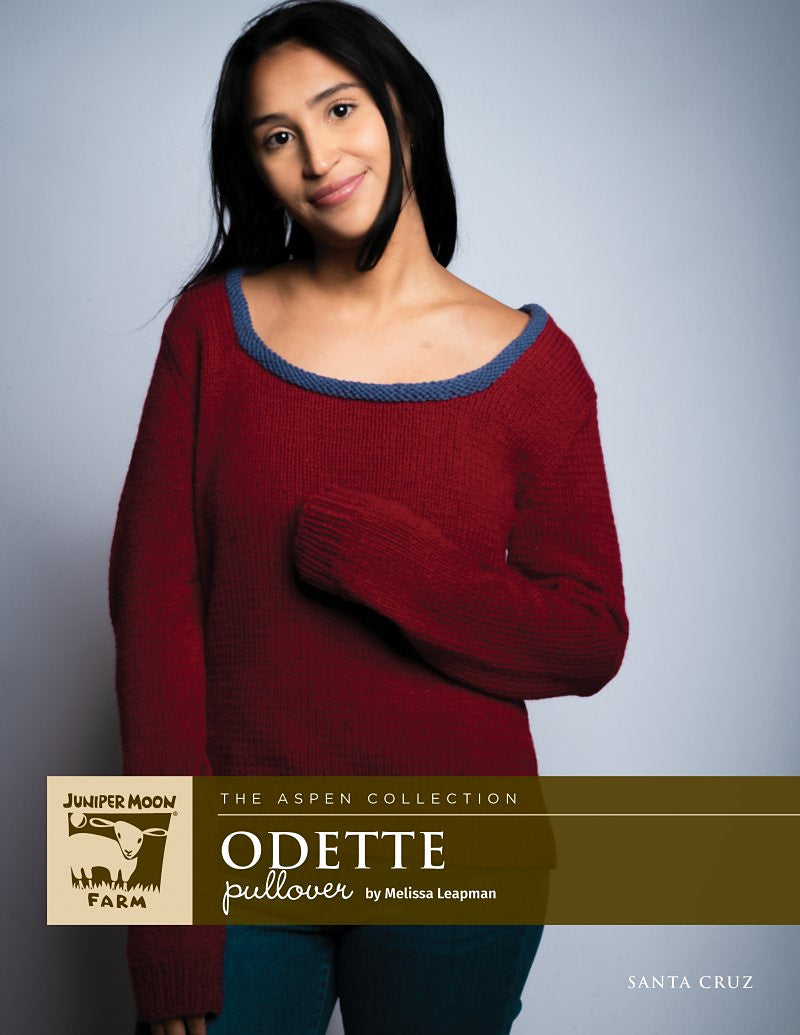 A Juniper Moon Farm Santa Cruz Pattern - Odette Pullover (PDF)