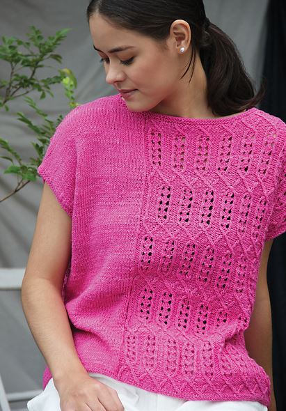 Offset Pattern Top #26 - A Noro Sonata Pattern (PDF)