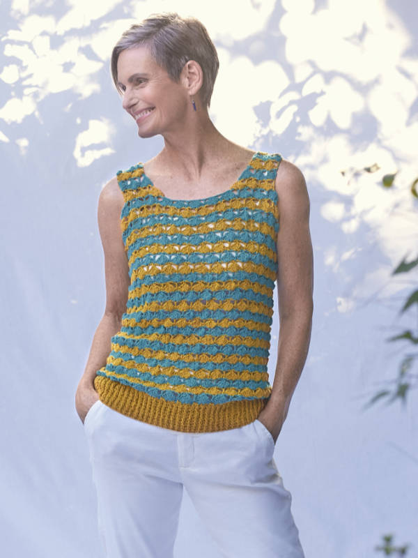 A Berroco Farro Pattern - Olana Crochet Top (PDF File)