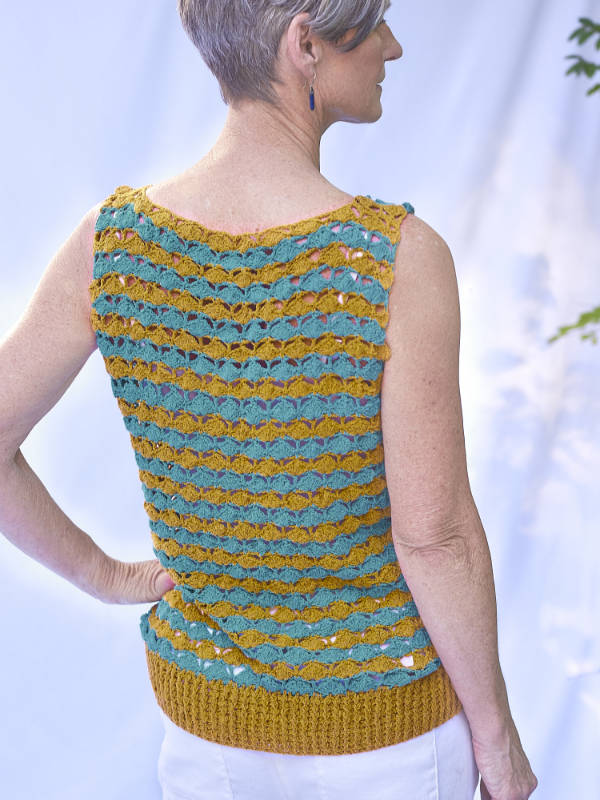 A Berroco Farro Pattern - Olana Crochet Top (PDF)