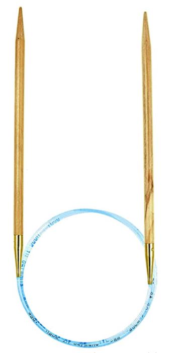 Addi Olive Wood 16" Circular Needles - US Size 13 (9 mm)