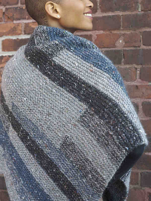 A Berroco Providence Pattern - Olneyville Poncho (PDF)