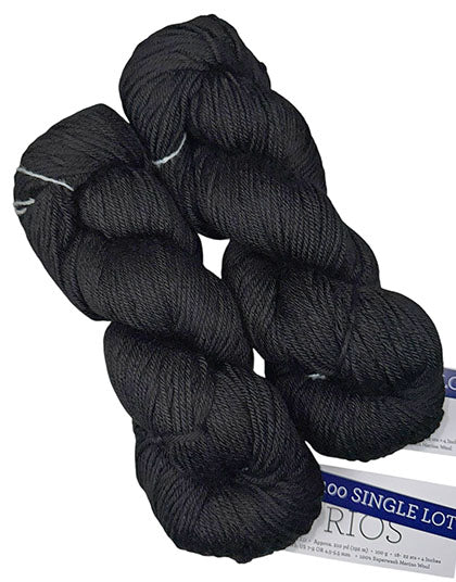 Malabrigo Rios One of a Kind - Onyx (TWO SKEINS)