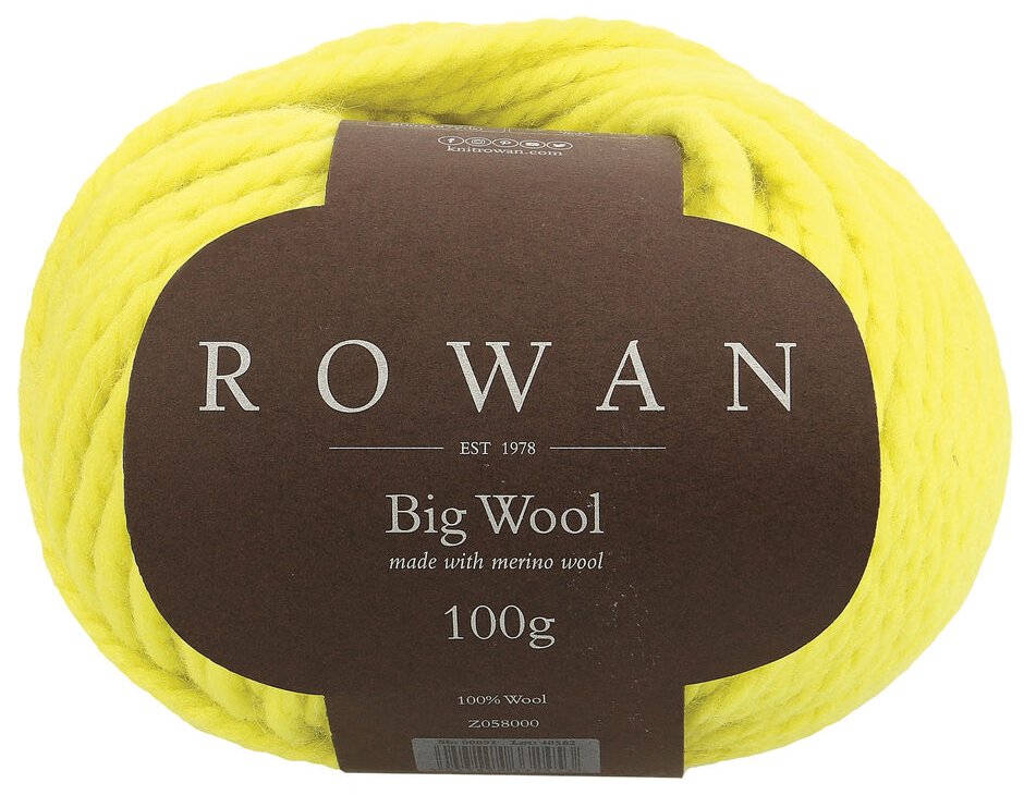 Rowan Big Wool - Citron (Color #091)