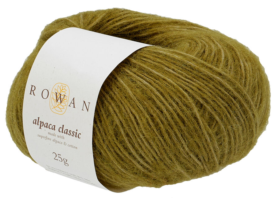 Rowan Alpaca Classic - Green Moss (Color #111)