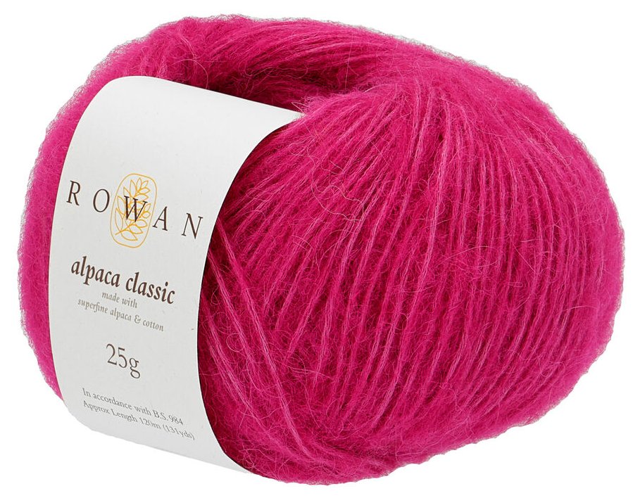 Rowan Alpaca Classic - Pink Lips (Color #124) - TEN SKEIN BAG