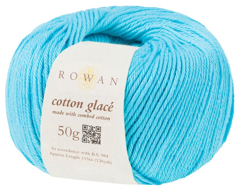 Rowan Cotton Glace - Aqua (Color #858) - TEN SKEIN BAG
