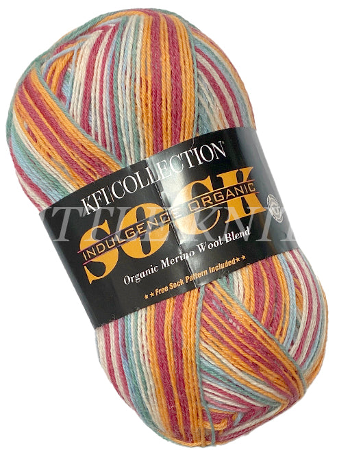 KFI Indulgence Organic Sock Mondovino Color 107
KFI Indulgence Organic Sock Yarn on Sale at Little Knits