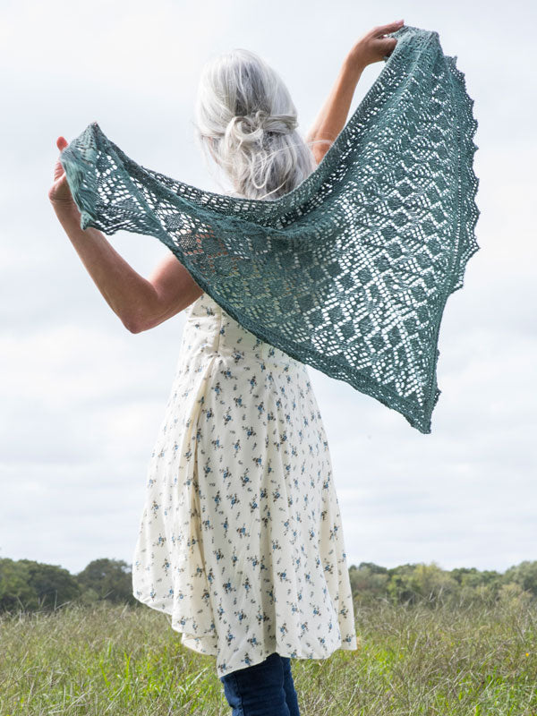 A Berroco Remix Light Pattern - Oroshi Shawl (PDF)