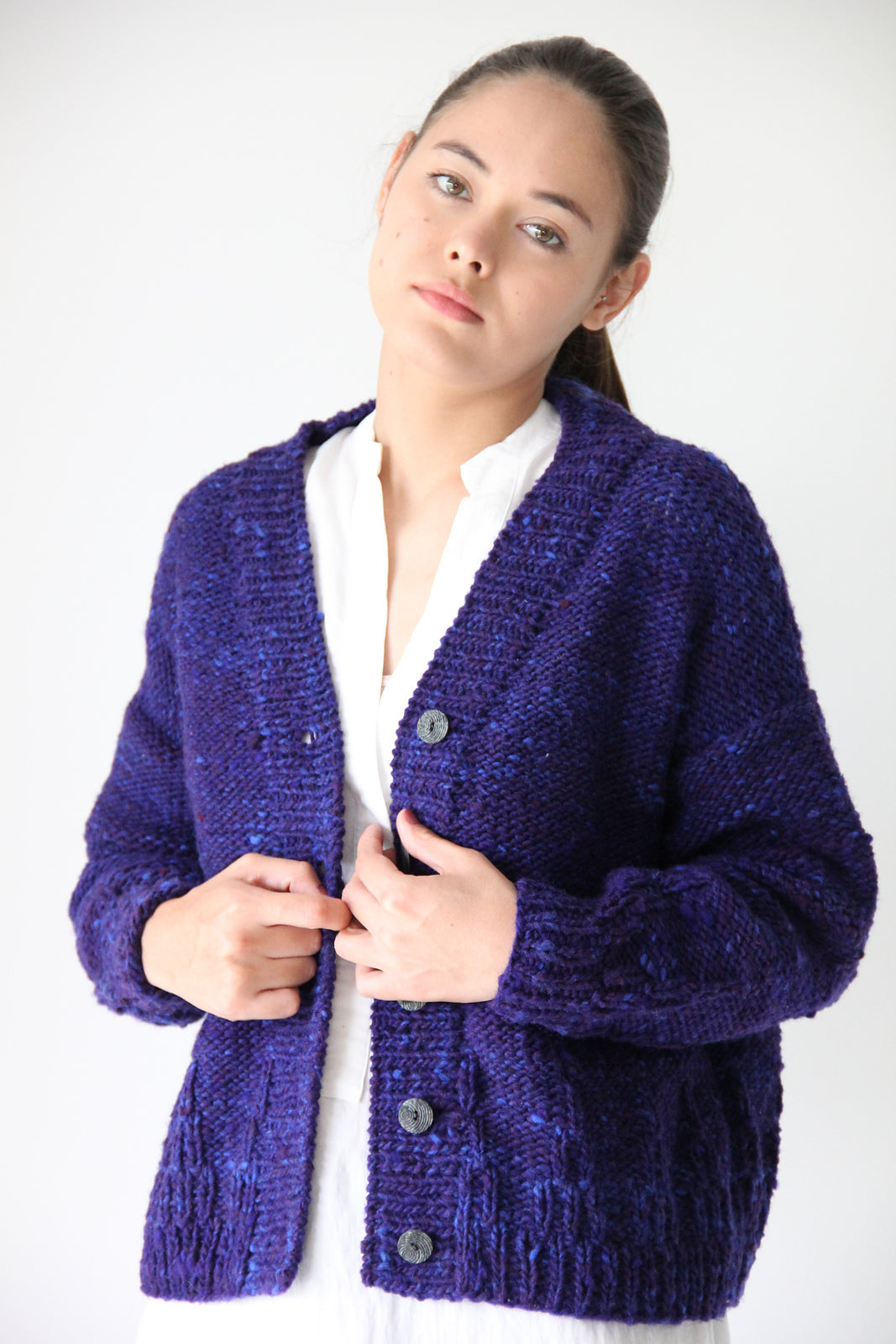 A Noro Tsuido Knitting Pattern - Outtake Cardigan (PDF)