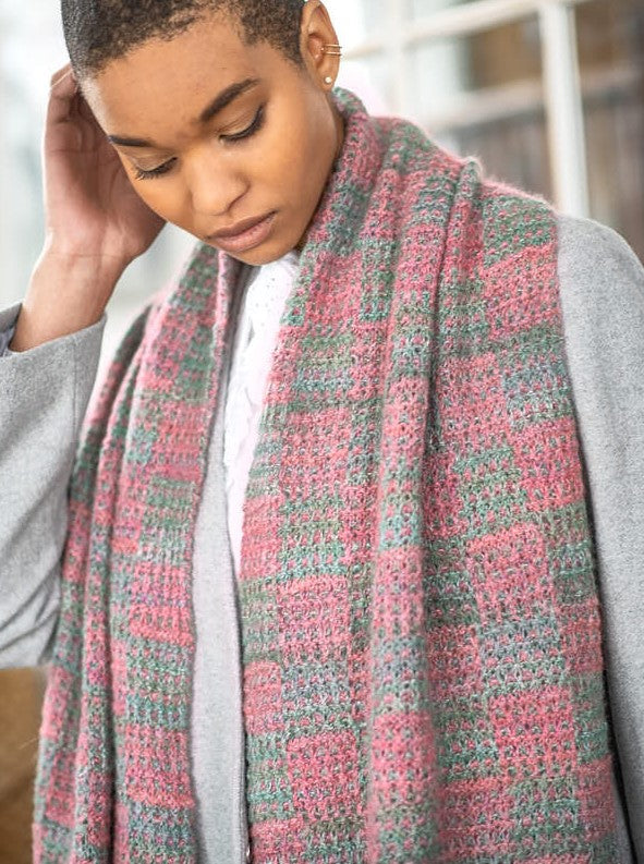 A Berroco Dulce Pattern - Paola Scarf (PDF File)