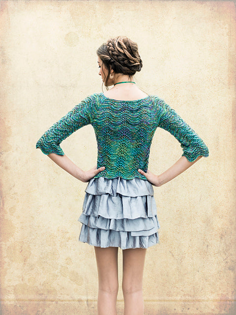 A Louisa Harding Noema Pattern - Papillon - Free with Purchases of 6 Skeins of Noema (Print Pattern)