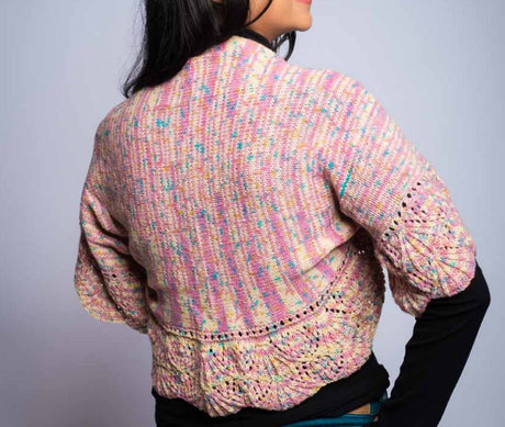 A Juniper Moon Patagonia Organic Merino Pattern - Parasol Shrug (PDF)