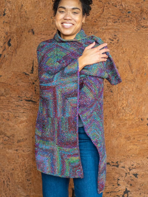 A Berroco Sesame Free Pattern - Parquet Throw (PDF)