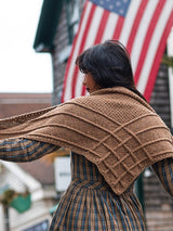 A Berroco Millstone Tweed Knitting Pattern - Parsons Wrap on sale at Little Knits