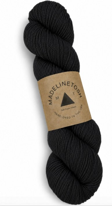 Madelinetosh Pashmina One of a Kind Colors - Onyx