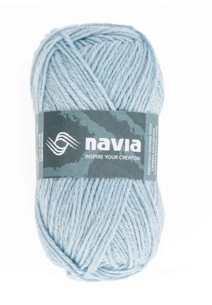 Navia Trio - Light Blue (Color #342) – Little Knits