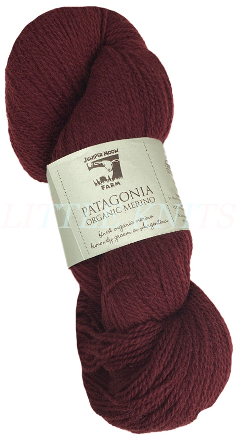Juniper Moon Farm Patagonia Organic Merino - Mulberry (Color #128)