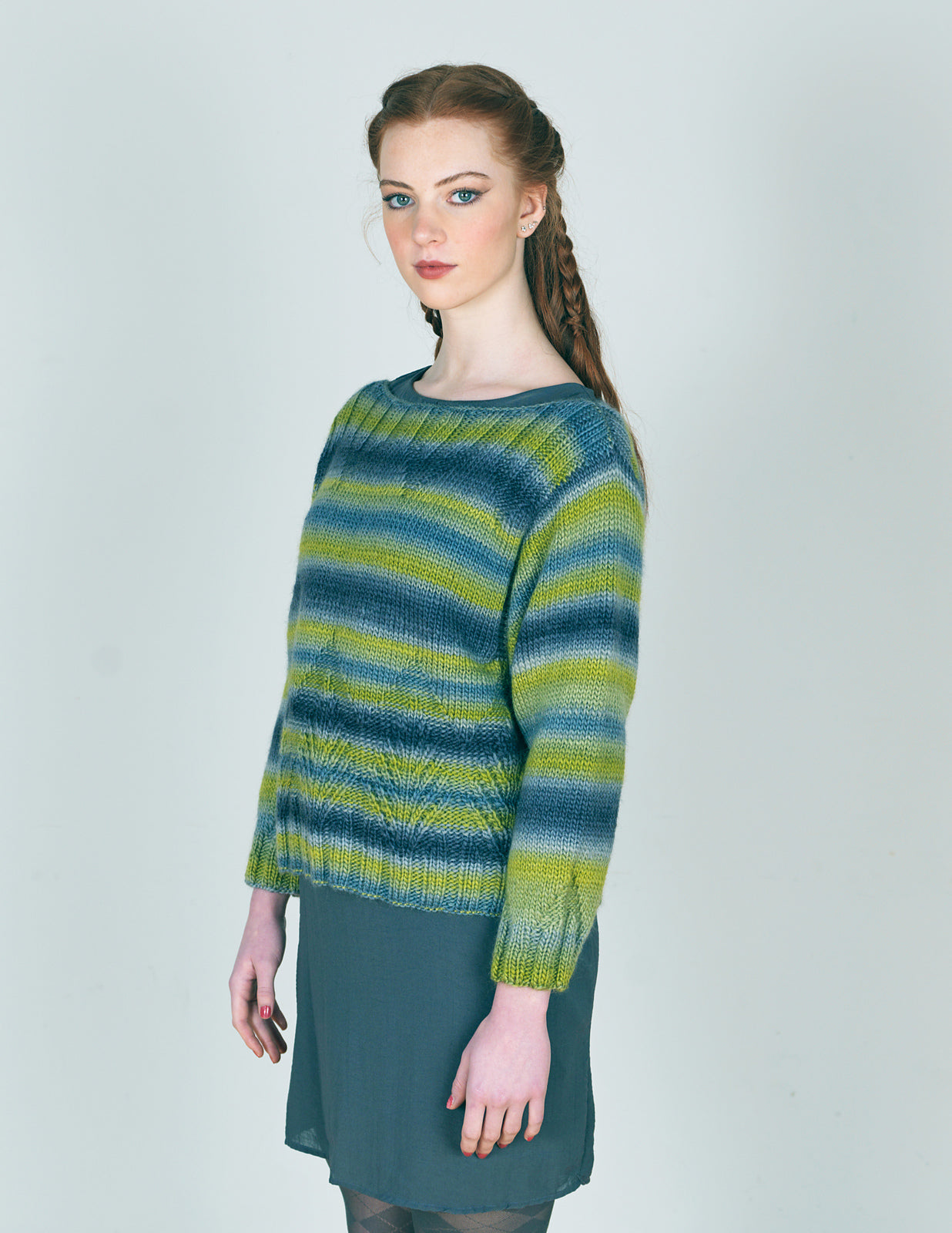A Louisa Harding Amitola Grande Pattern - Peggy Pullover (PDF)