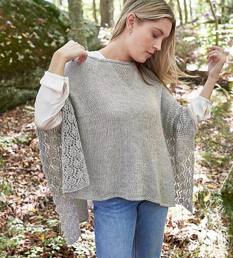 Penrose Poncho - Free with Purchase of 7 or More Skeins of Cambria (PDF File)