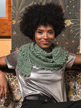 A Berroco Gimlet Pattern - Peridot Shawl (PDF)