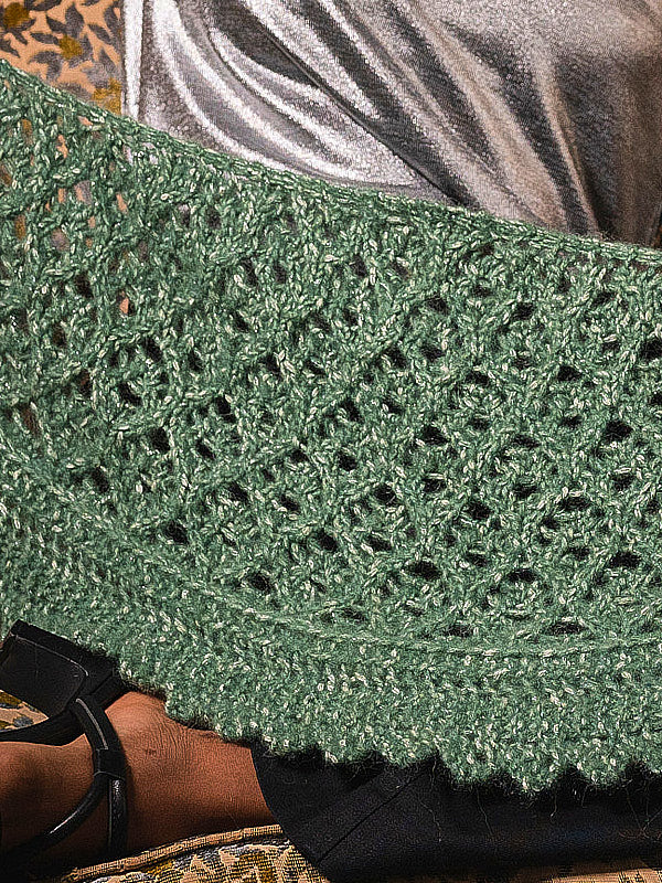 A Berroco Gimlet Pattern - Peridot Shawl (PDF)