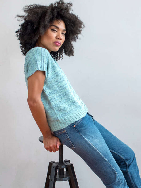 A Berroco Zinnia Pattern - Phillipa Tee (PDF File)