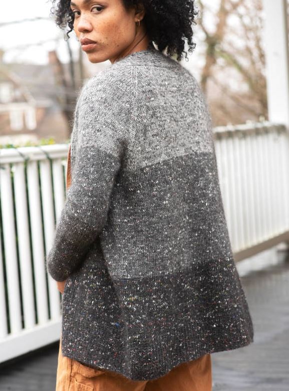 A Berroco Providence and Aerial Pattern - Pinora Cardigan (PDF)