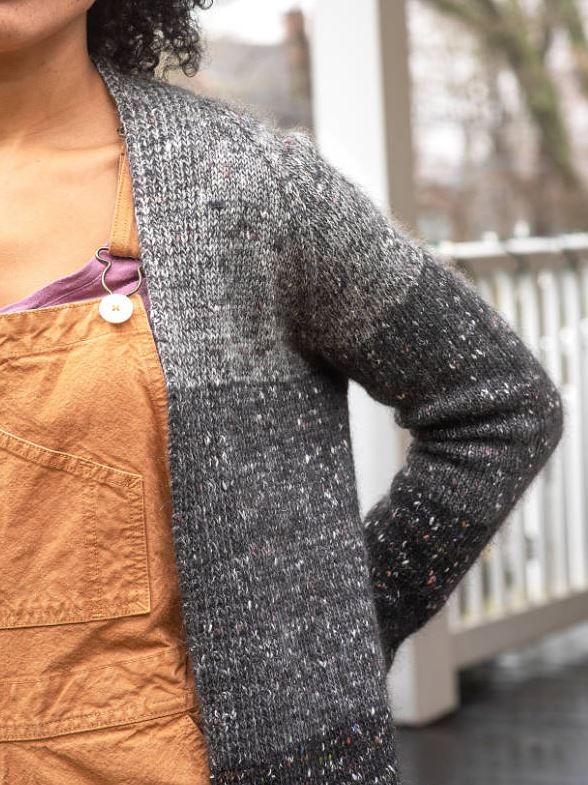 A Berroco Providence and Aerial Pattern - Pinora Cardigan (PDF File)