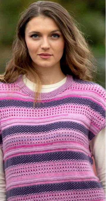 A Pretty In Pima Pattern - Margo Pullover (PDF) - FREE W/ 5 SKEIN PIMA PURCHASES, 2 PATTERNS PER PURCHASE PLEASE