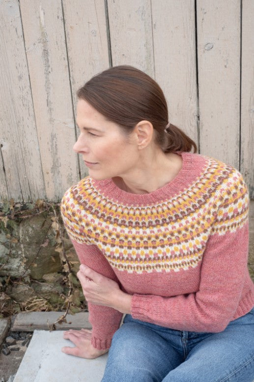 A Berroco Lanas Light Pattern - Plein Air Pullover (PDF)