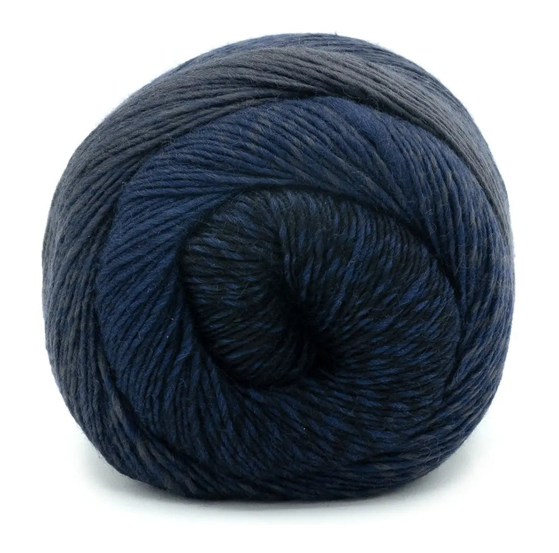 Laines Du Nord Poema Cashmere - Black/Navy (Color #93) – Little Knits