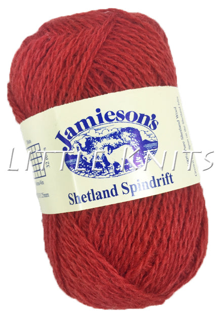 Jamieson's Shetland Spindrift - Poppy (Color #524)