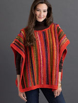 A Noro Malvinas & Ito Pattern - Poppy Poncho (PDF)