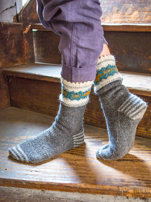 Sock knitting patterns on sale at Little Knits