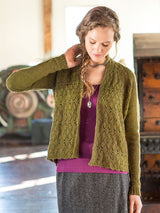 A Berroco Ultra Alpaca Pattern - Gorse Cardigan (PDF)