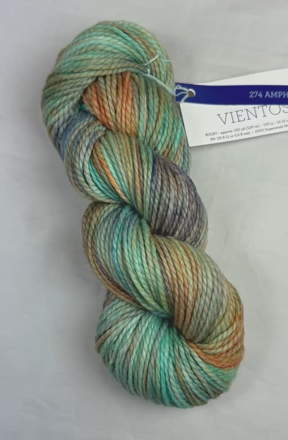 Load video: Malabrigo Vientos - Amphibian
