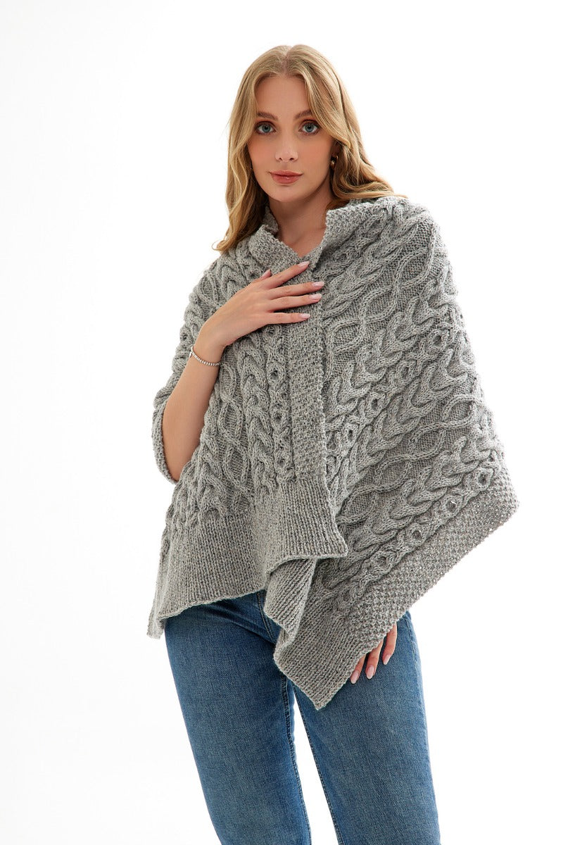 A Jody Long Alba Aran Pattern - Priscilla Wrap (PDF File)