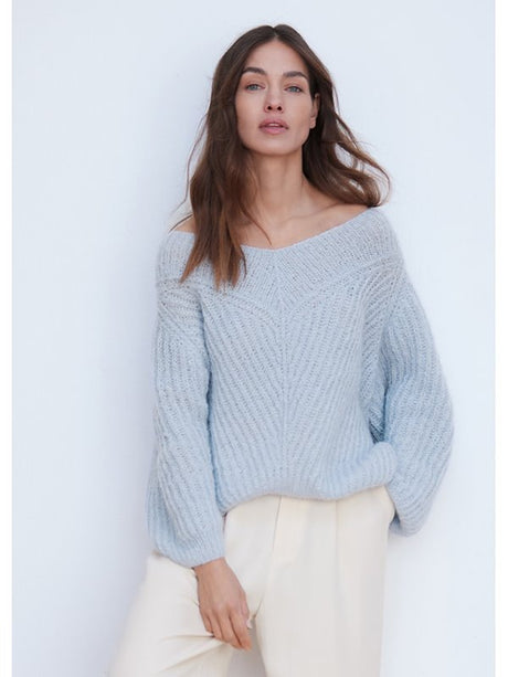 A Lana Grossa Setasuri Pattern - Pullover 17 (PDF)