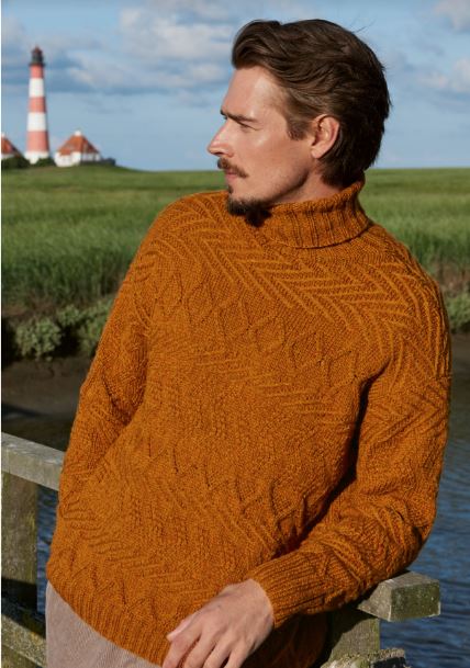 A Lana Grossa Cool Merino Pattern - Pullover 19 (PDF)