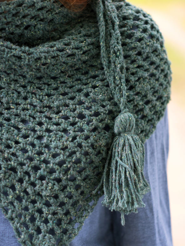 A Berroco Remix Crochet Pattern - Balsam Scarf (PDF)