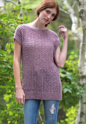 A Berroco Remix Light Pattern - Lake Arrowhead Tee (PDF)